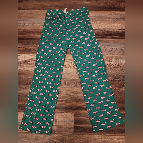 Vineyard vines lounge bottom, candy cane stripe, size 12-14 - Picture 1 of 4